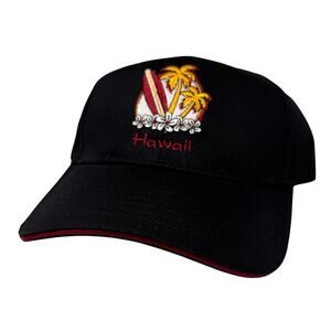 Surfware Hawaii Embroidered Palm Tree Baseball Cap Adjustable